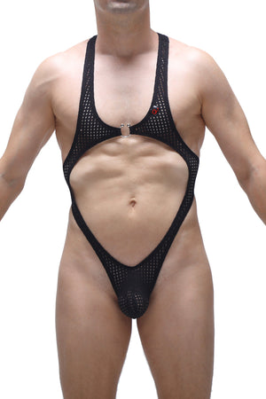 Bodystring Journy Durtol Noir - PetitQ Underwear - Lingerie masculine sexy et sous-vêtements pour homme originaux