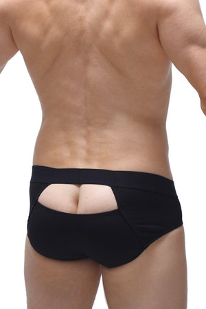 Slip Cernin Modal Noir - PetitQ Underwear - Lingerie masculine sexy et sous-vêtements pour homme originaux