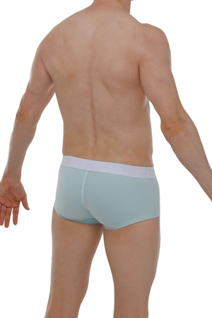 Boxer Chillax Modal Bleu Ciel - PetitQ Underwear - Lingerie masculine sexy et sous-vêtements pour homme originaux