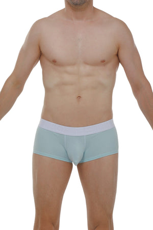 Boxer Chillax Modal Bleu Ciel - PetitQ Underwear - Lingerie masculine sexy et sous-vêtements pour homme originaux