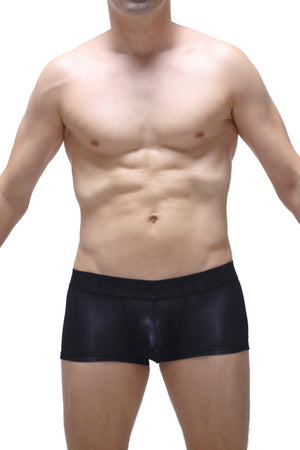 Shorty Dome Voile Noir - PetitQ Underwear - Lingerie masculine sexy et sous-vêtements pour homme originaux