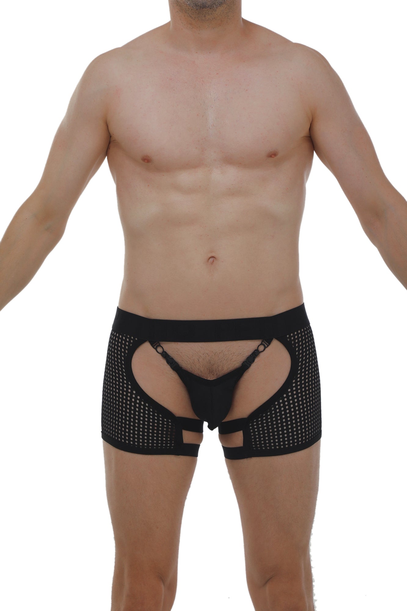 Boxer String Garter Angy Durtol - PetitQ Underwear - Lingerie masculine sexy et sous-vêtements pour homme originaux