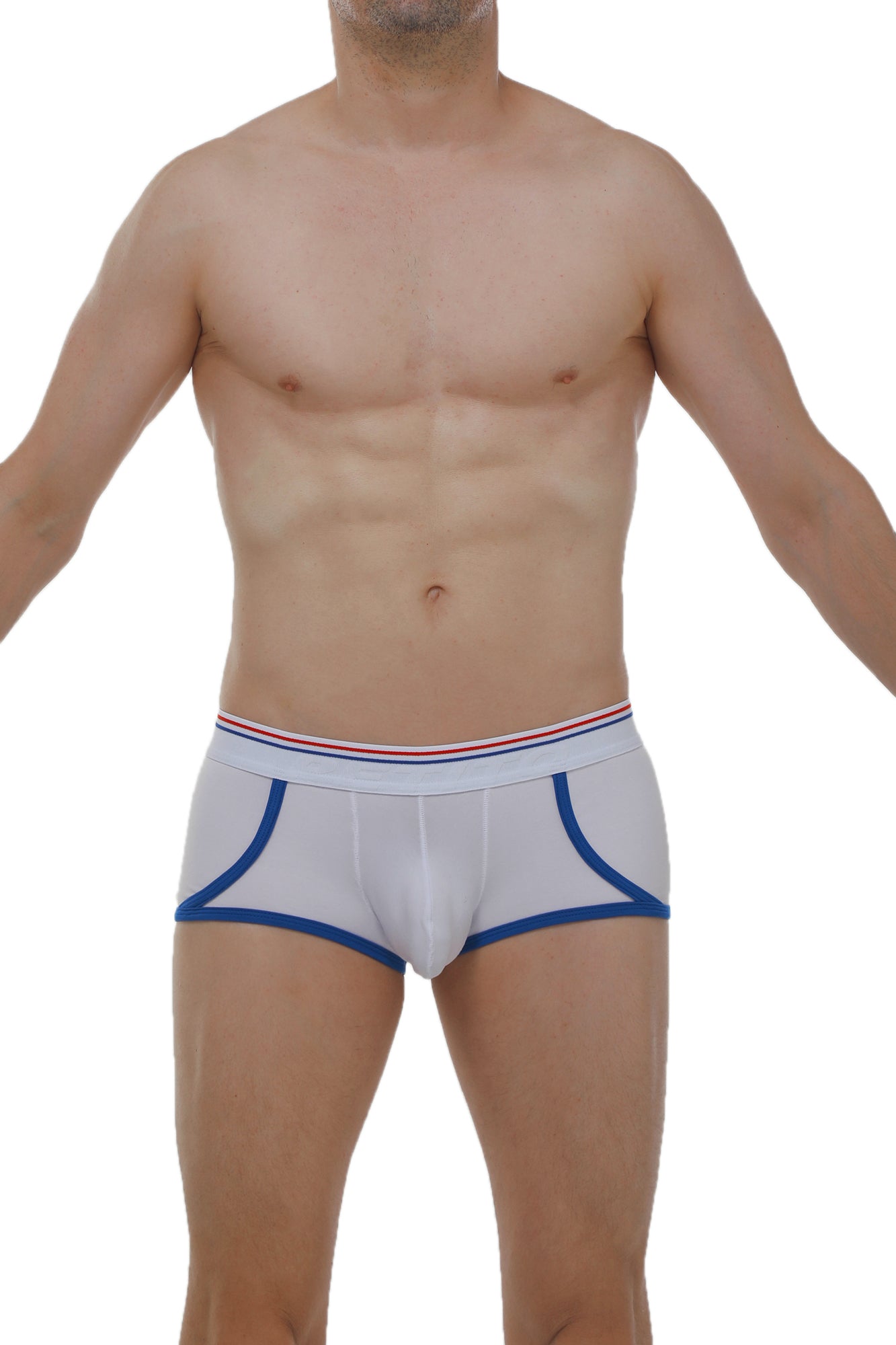 Boxer Morrier Blanc - PetitQ Underwear - Lingerie masculine sexy et sous-vêtements pour homme originaux