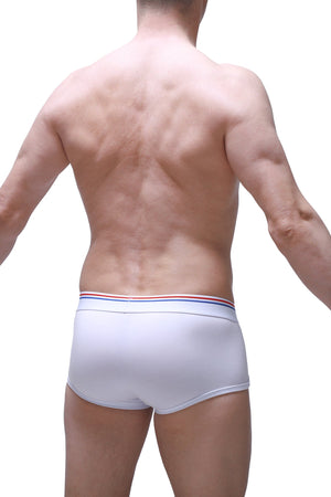 Boxer Morrier Blanc - PetitQ Underwear - Lingerie masculine sexy et sous-vêtements pour homme originaux