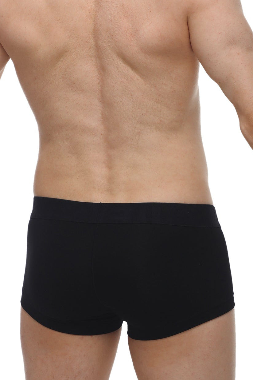Boxer Mouffy Modal Noir - PetitQ Underwear - Lingerie masculine sexy et sous-vêtements pour homme originaux