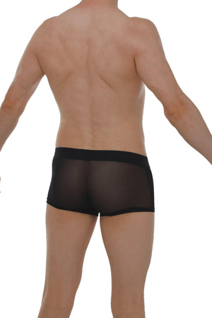 Boxer PetitQ Net Noir - PetitQ Underwear - Lingerie masculine sexy et sous-vêtements pour homme originaux