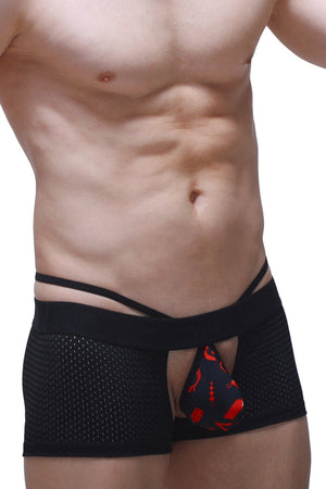 Boxer Sling Melin Boudoir - PetitQ Underwear - Lingerie masculine sexy et sous-vêtements pour homme originaux