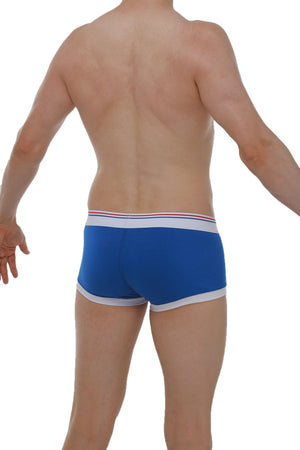 Boxer Linay Bleu - PetitQ Underwear - Lingerie masculine sexy et sous-vêtements pour homme originaux