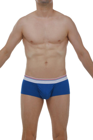 Boxer Taik Modal Bleu - PetitQ Underwear - Lingerie masculine sexy et sous-vêtements pour homme originaux