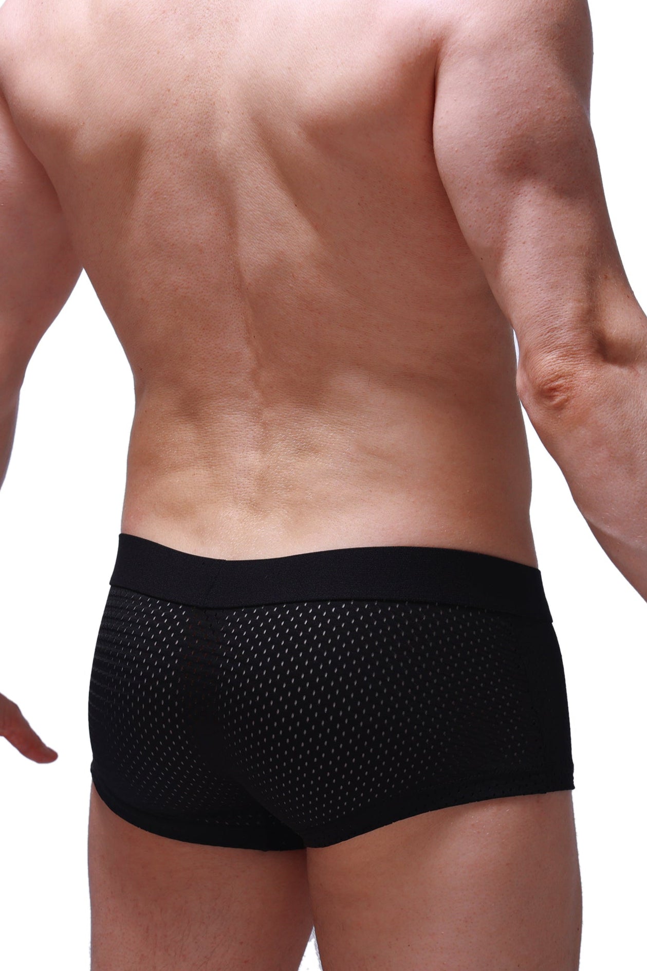 Boxer Reotier Bee Noir - PetitQ Underwear - Lingerie masculine sexy et sous-vêtements pour homme originaux