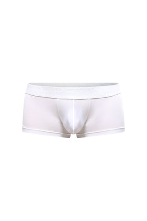Boxer Reotier Plum Blanc - PetitQ Underwear - Lingerie masculine sexy et sous-vêtements pour homme originaux