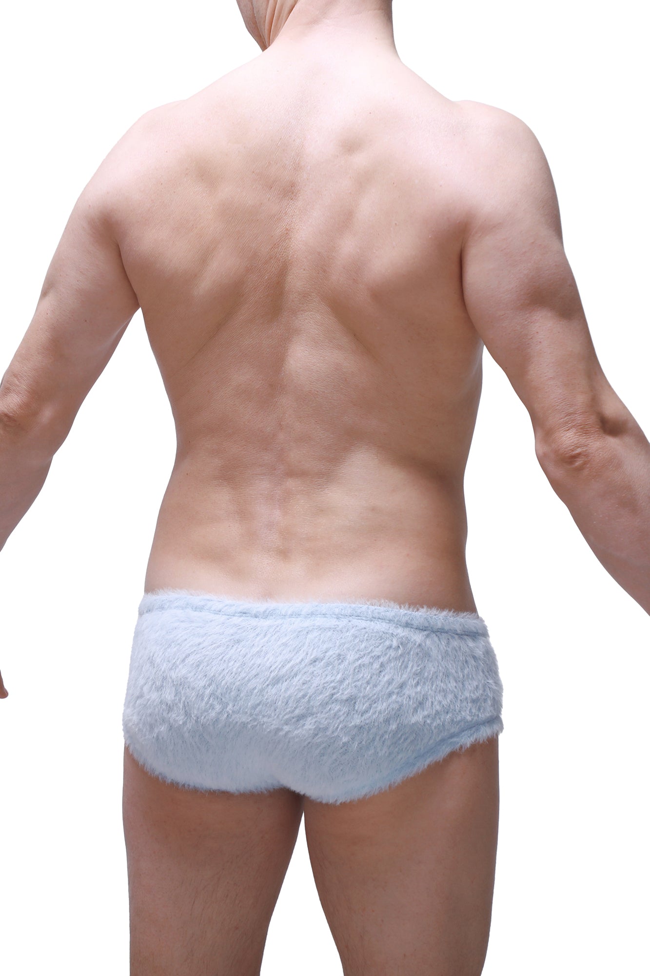 Boxer Yeti Bleu - PetitQ Underwear - Lingerie masculine sexy et sous-vêtements pour homme originaux