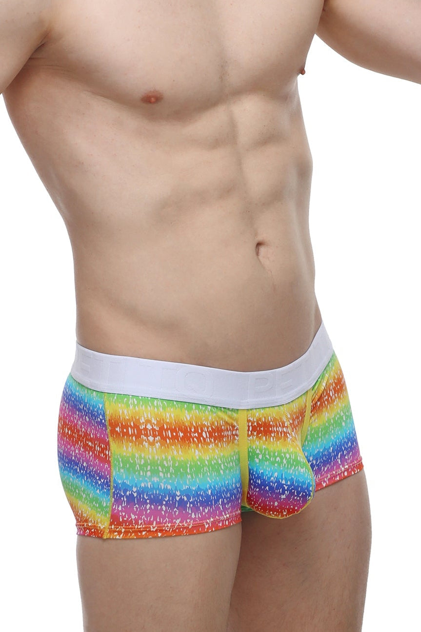 Boxer Arc-en-ciel - PetitQ Underwear - Lingerie masculine sexy et sous-vêtements pour homme originaux