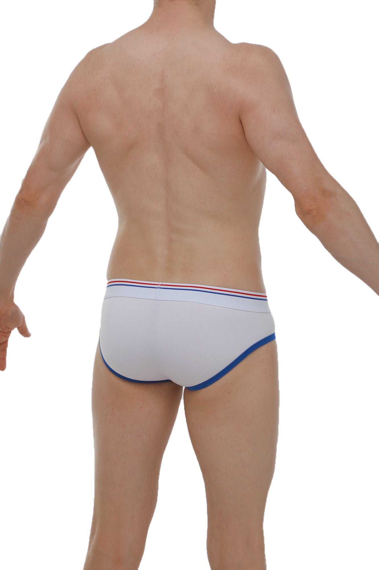 Slip Andrew Blanc - PetitQ Underwear - Lingerie masculine sexy et sous-vêtements pour homme originaux