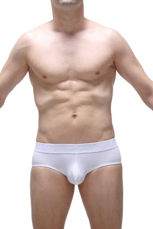 Slip Cernin Modal Blanc - PetitQ Underwear - Lingerie masculine sexy et sous-vêtements pour homme originaux