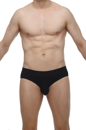 Slip Dome Modal Noir - PetitQ Underwear - Lingerie masculine sexy et sous-vêtements pour homme originaux