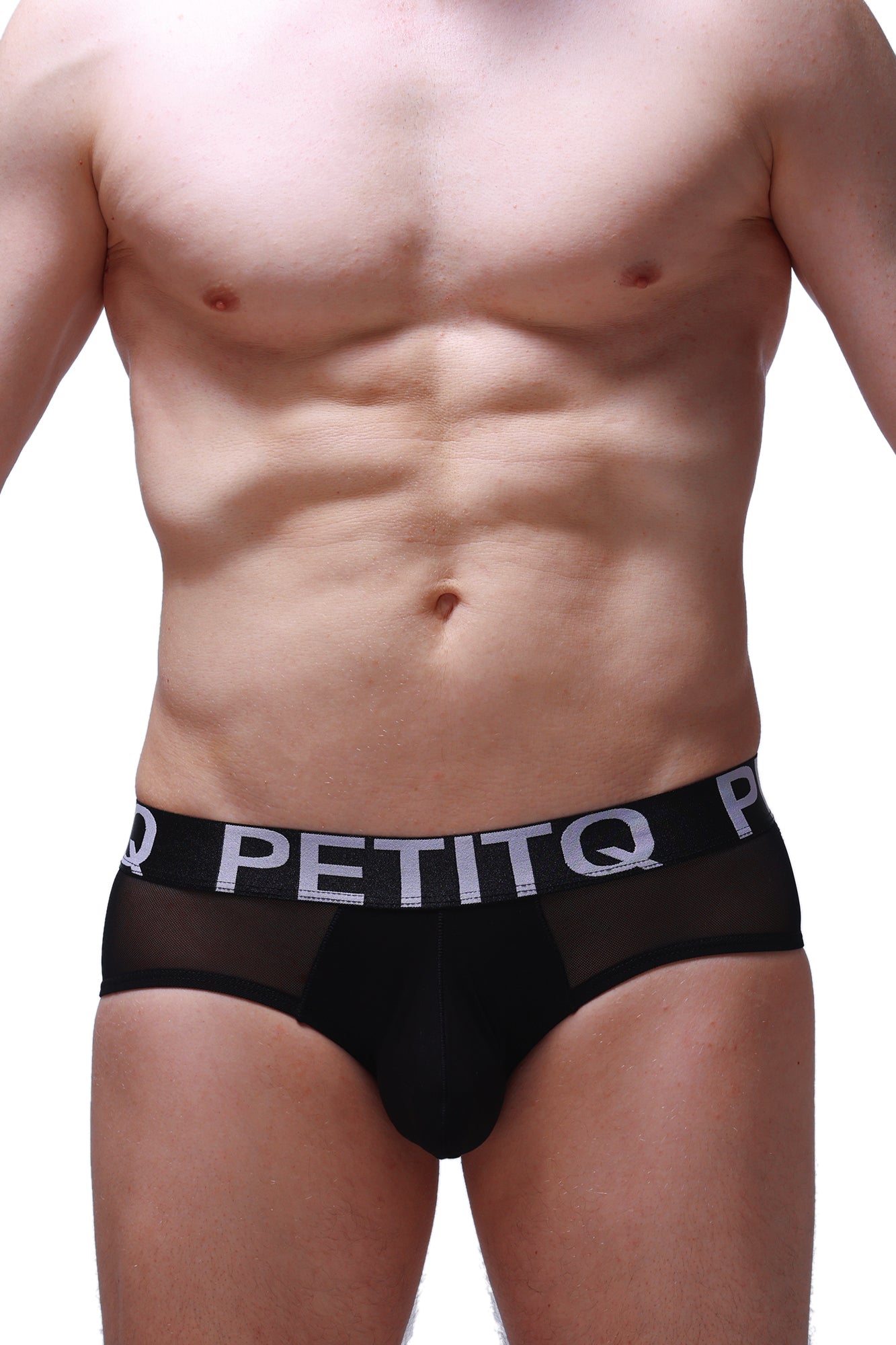 Slip Dugny Noir - PetitQ Underwear - Lingerie masculine sexy et sous-vêtements pour homme originaux