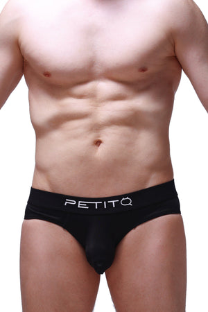 Slip Hang Noir - PetitQ Underwear - Lingerie masculine sexy et sous-vêtements pour homme originaux
