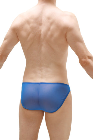 Slip Menil Net Cobalt - PetitQ Underwear - Lingerie masculine sexy et sous-vêtements pour homme originaux