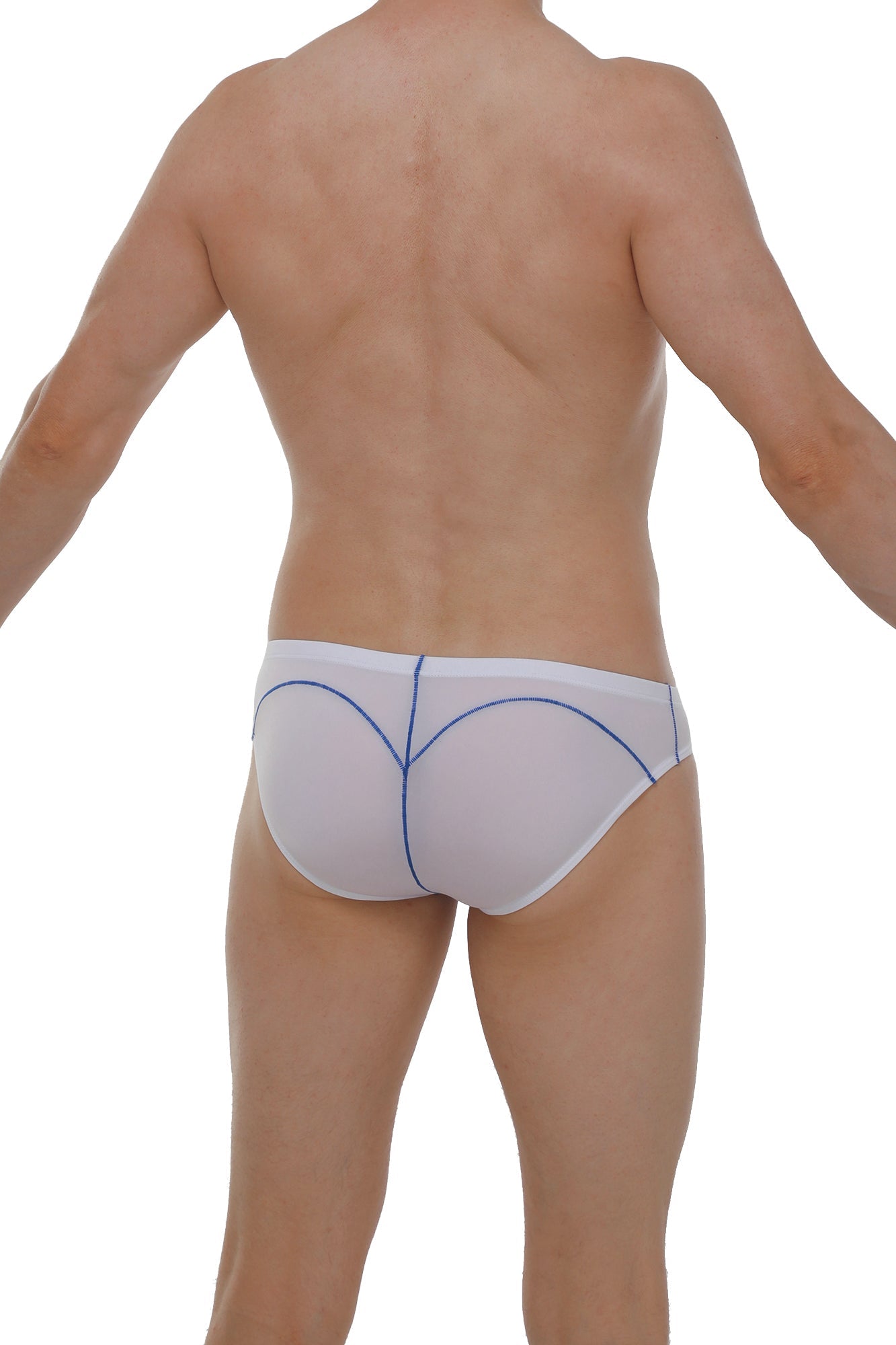 Slip Upaix Plum Blanc - PetitQ Underwear - Lingerie masculine sexy et sous-vêtements pour homme originaux