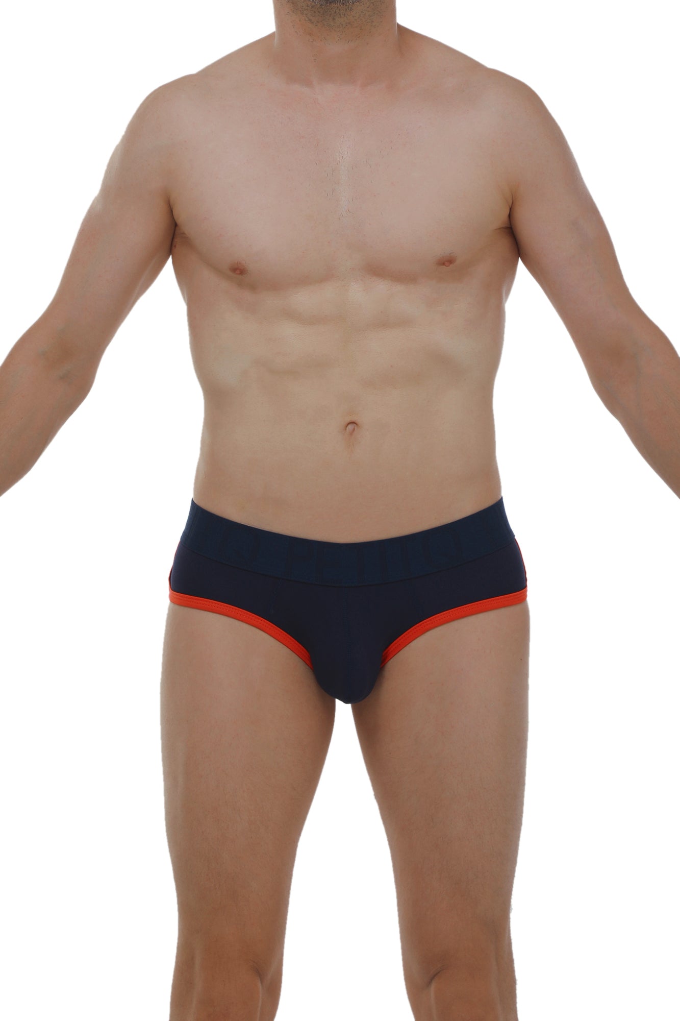 Slip Retro Modal Navy - PetitQ Underwear - Lingerie masculine sexy et sous-vêtements pour homme originaux
