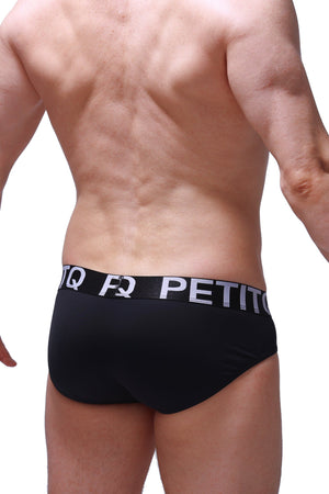 Slip Vic Noir - PetitQ Underwear - Lingerie masculine sexy et sous-vêtements pour homme originaux