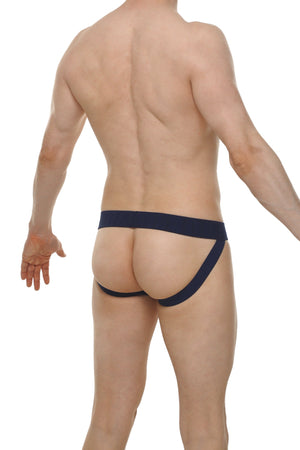 Jockstrap Dentelle Navy - PetitQ Underwear - Lingerie masculine sexy et sous-vêtements pour homme originaux