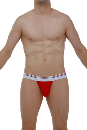 Jockstrap Blyes Modal Rouge - PetitQ Underwear - Lingerie masculine sexy et sous-vêtements pour homme originaux