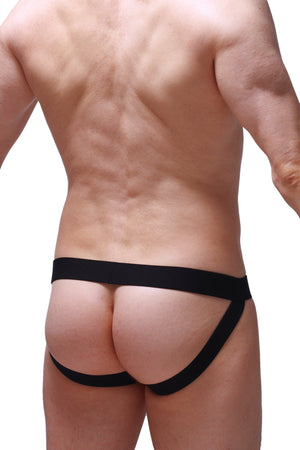 Jockstrap Pinces Noir - PetitQ Underwear - Lingerie masculine sexy et sous-vêtements pour homme originaux
