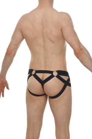 Jockstring Bost Dentelle Noir - PetitQ Underwear - Lingerie masculine sexy et sous-vêtements pour homme originaux