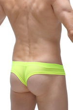 Mini Boxer Cheeky Net Neon Jaune