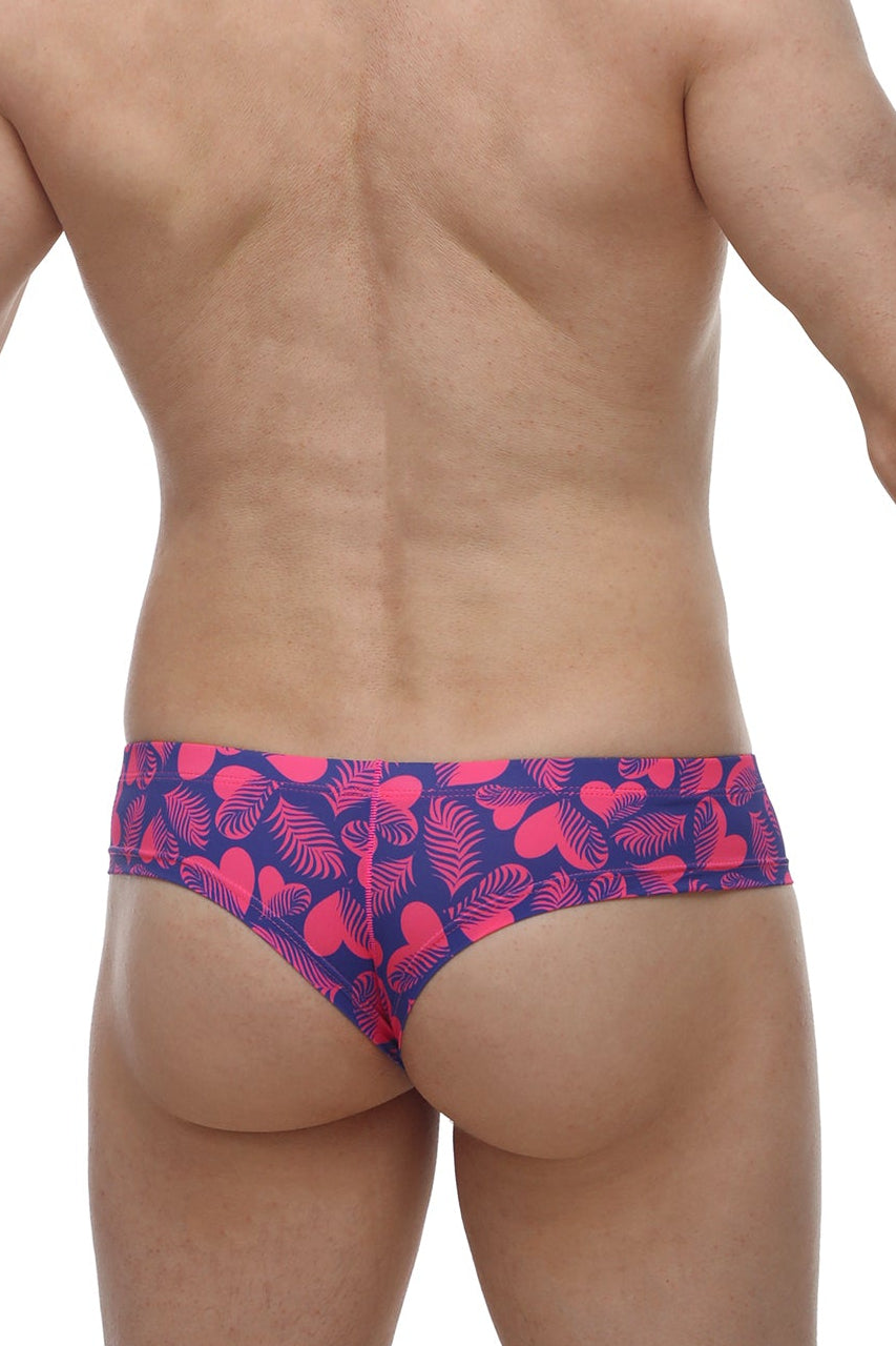 Mini Boxer Tropical Hearts - PetitQ Underwear - Lingerie masculine sexy et sous-vêtements pour homme originaux