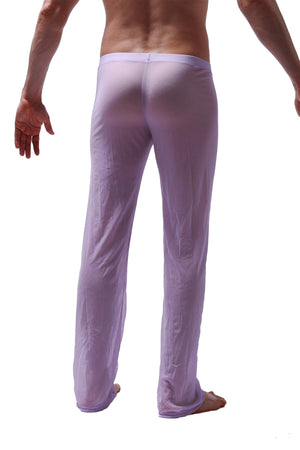 Pantalon Transparent Lilas - PetitQ Underwear - Lingerie masculine sexy et sous-vêtements pour homme originaux