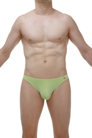 String Chill Bamboo Vert Pomme - PetitQ Underwear - Lingerie masculine sexy et sous-vêtements pour homme originaux