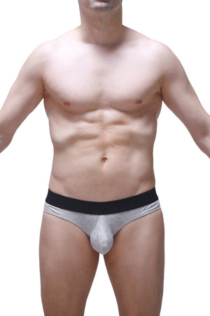 String Dome Modal Grey - PetitQ Underwear - Lingerie masculine sexy et sous-vêtements pour homme originaux