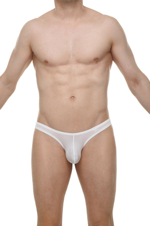 String Dome Skine Blanc - PetitQ Underwear - Lingerie masculine sexy et sous-vêtements pour homme originaux
