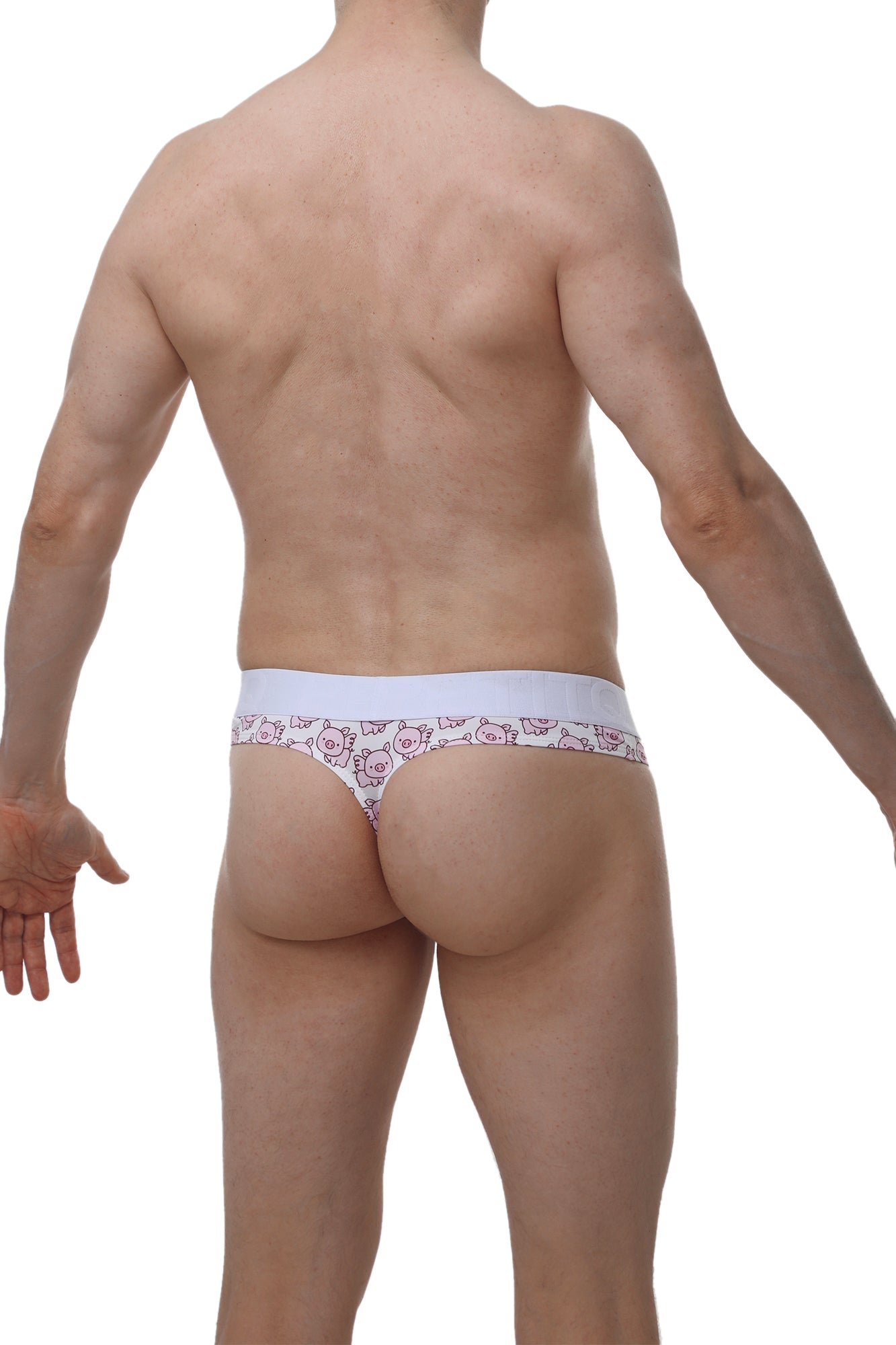 String Hole Cockring Piggy Love - PetitQ Underwear - Lingerie masculine sexy et sous-vêtements pour homme originaux