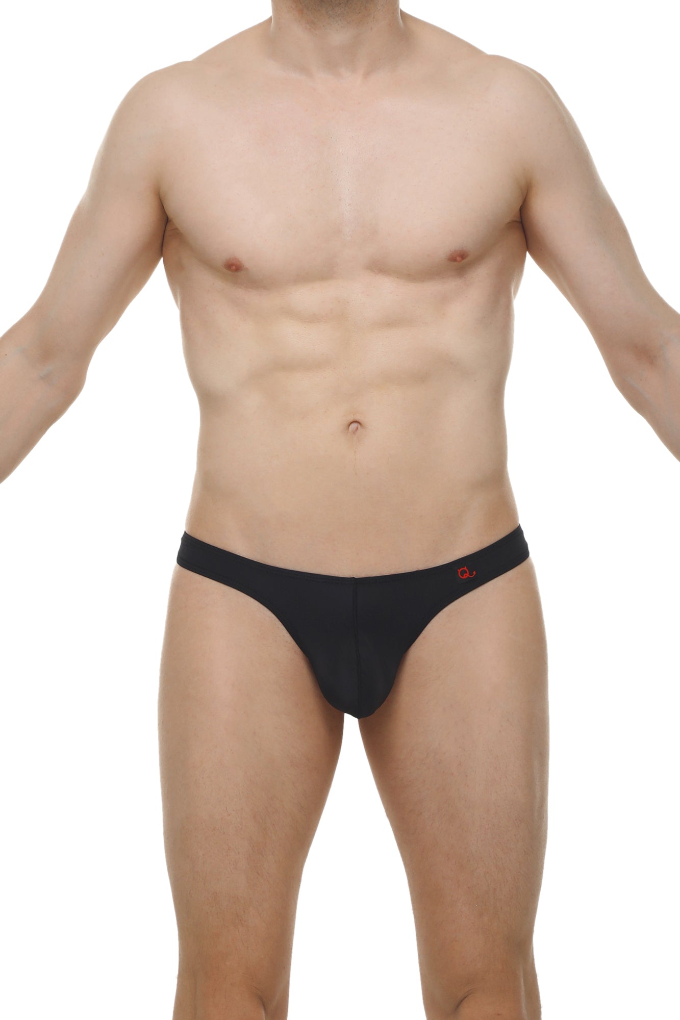 String Lasso Cockring Plum Noir - PetitQ Underwear - Lingerie masculine sexy et sous-vêtements pour homme originaux