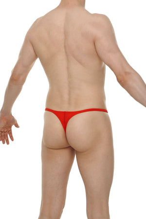 String Cernier Plum Rouge - PetitQ Underwear - Lingerie masculine sexy et sous-vêtements pour homme originaux