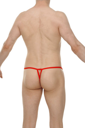 String Migny Plum Rouge - PetitQ Underwear - Lingerie masculine sexy et sous-vêtements pour homme originaux