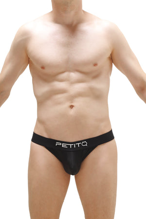 String Myriol Noir - PetitQ Underwear - Lingerie masculine sexy et sous-vêtements pour homme originaux