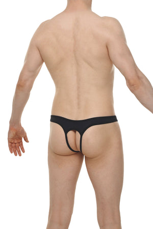 String Cuens Plum Noir - PetitQ Underwear - Lingerie masculine sexy et sous-vêtements pour homme originaux