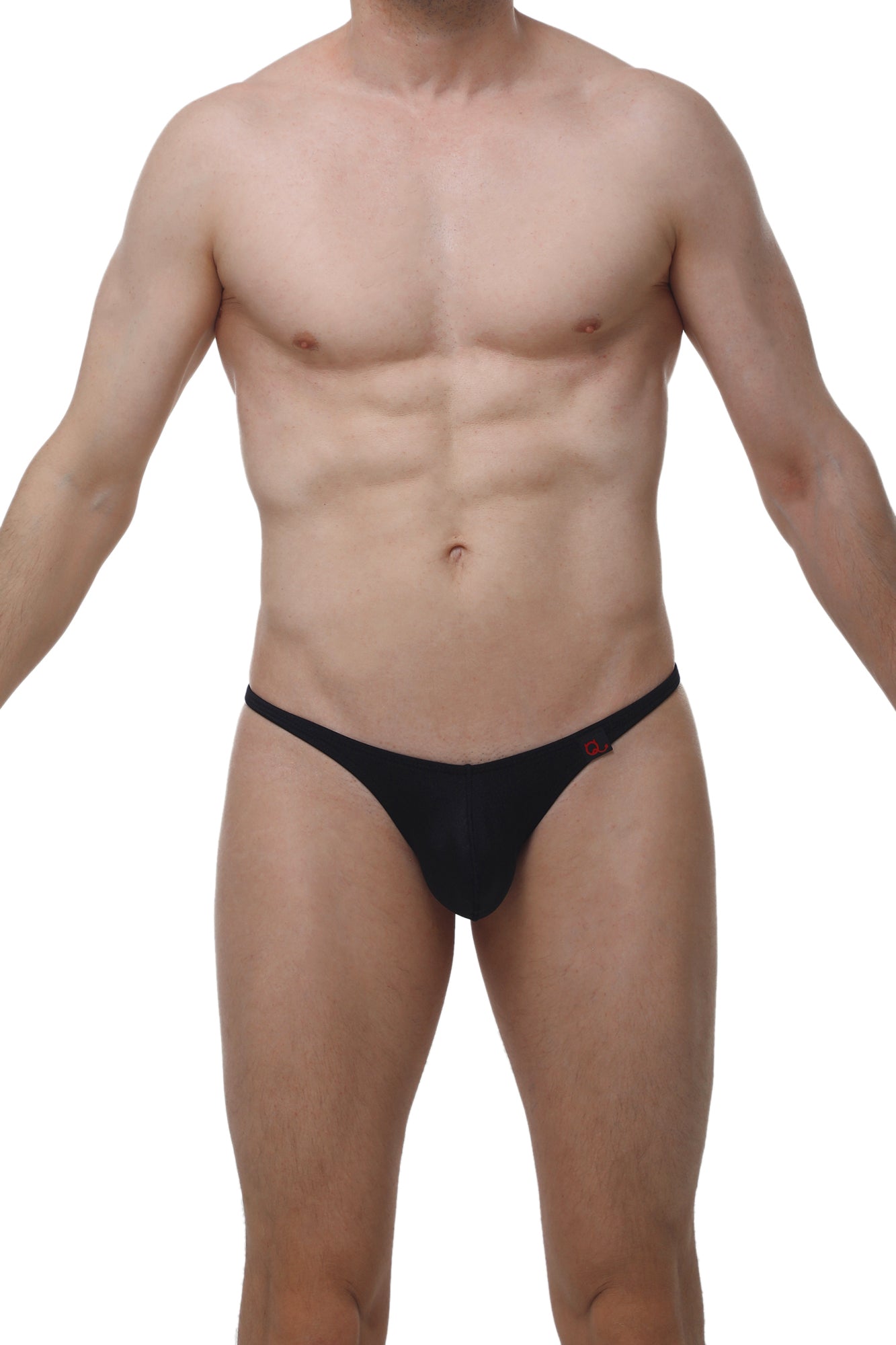 String Plellis Joe Noir - PetitQ Underwear - Lingerie masculine sexy et sous-vêtements pour homme originaux