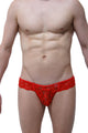 Jockstring Dentelle PetitQ Rouge - PetitQ Underwear