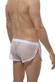 Short Snap PetitQ Filet Blanc - PetitQ Underwear