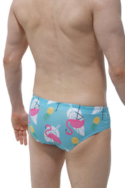 Slip de Bain Rembourré Pina Colada - PetitQ Underwear