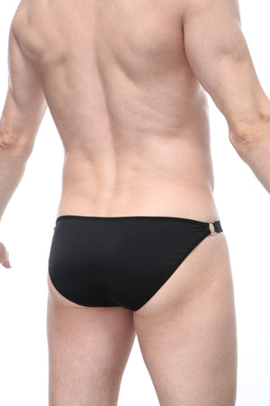 Bikini Bayel Noir - PetitQ Underwear - Lingerie masculine sexy et sous-vêtements pour homme originaux
