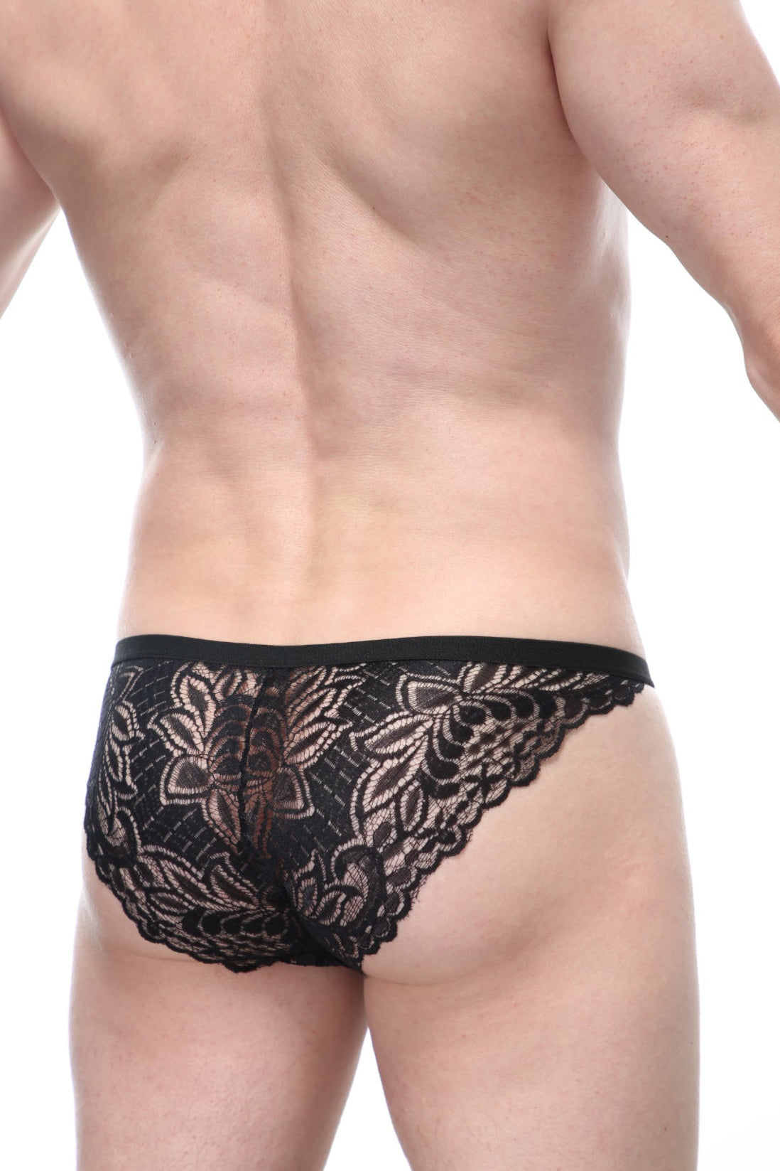 Slip Plaintel Noir - PetitQ Underwear - Lingerie masculine sexy et sous-vêtements pour homme originaux