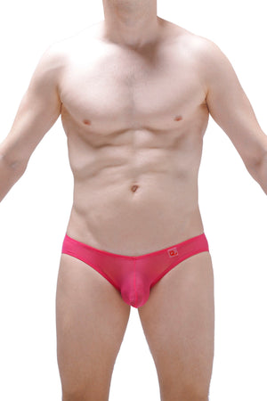 Bikini Poncy Net Fuchsia - PetitQ Underwear - Lingerie masculine sexy et sous-vêtements pour homme originaux