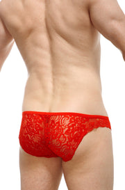 Bikini Tregunc Dentelle Rouge